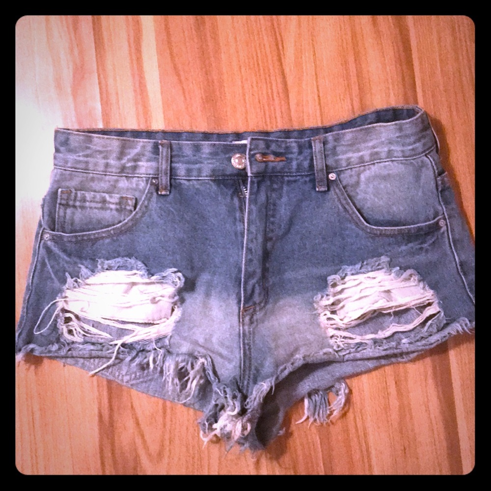 Forever 21 cutoff looking short shorts sz 29
